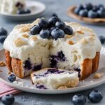 Blueberry Fluffy Cottage Cheese Cloud Bread