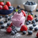 Frozen Yogurt Keto Berry Bites