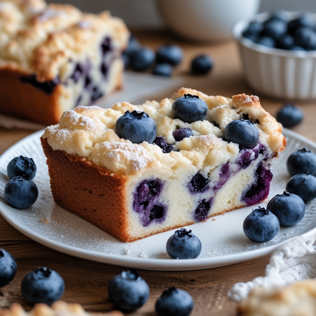 Cottage Cheese Blueberry Cloud Bread