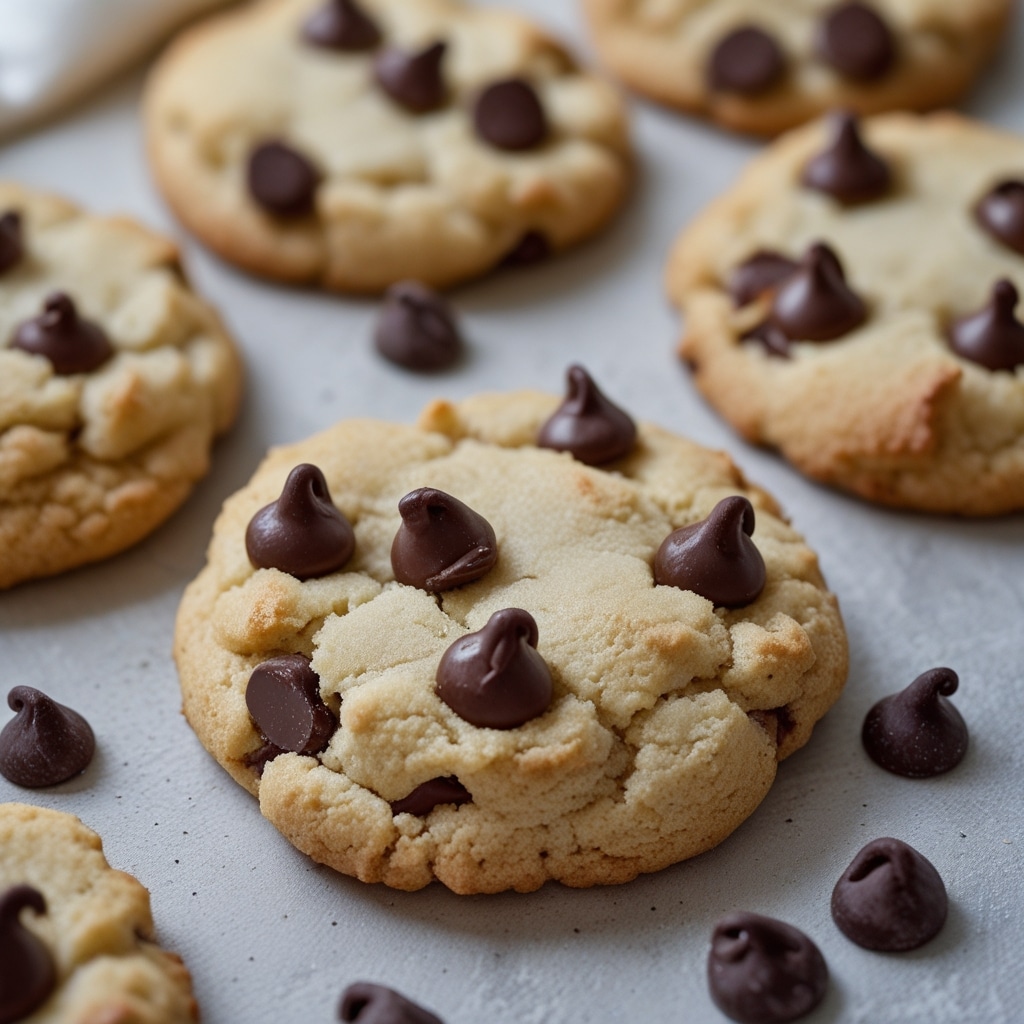 Keto Chocolate Chip Cloud Bread Cookies