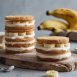 Frozen Banana Yogurt Sandwiches