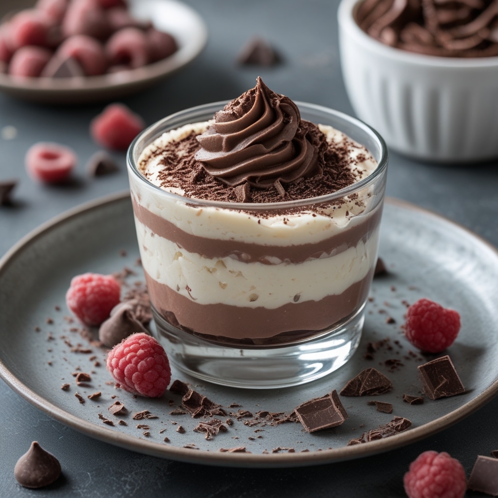 Easy and Healthy Cottage Cheese Chocolate Mousse (High Protein Mousse)