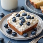 Cottage Cheese Blueberry Cloud Bread