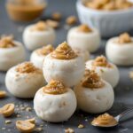 Healthy Frozen Peanut Butter Greek Yogurt Bites