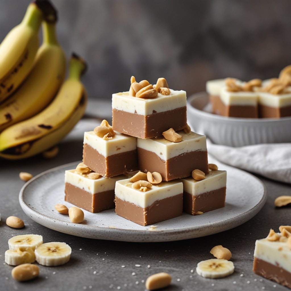 High-Protein Peanut Butter Banana Fudge