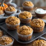 High Protein Pumpkin Muffins With Greek Yogurt