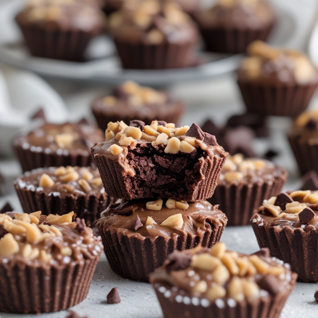 No-Bake Cottage Cheese Brownie Batter Protein Bites