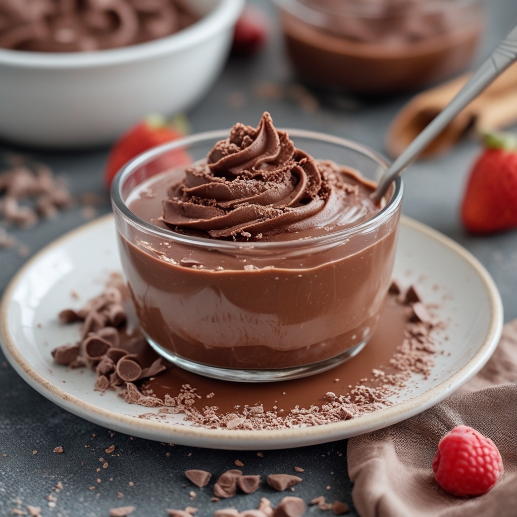 Cottage Cheese Chocolate Pudding