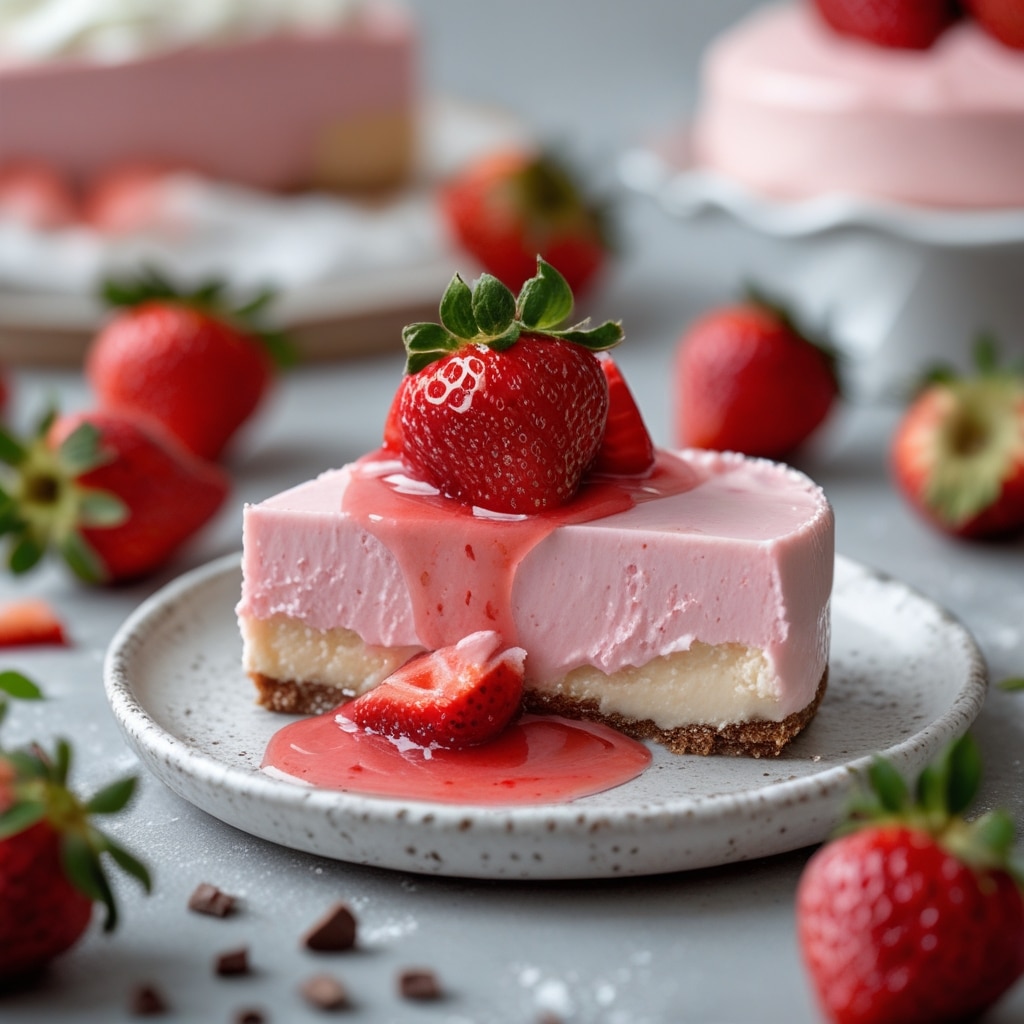 Keto Strawberry Cheesecake Fat Bombs
