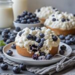 Blueberry Cottage Cheese Cloud Bread