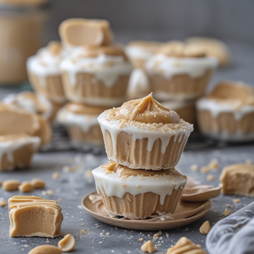 Frozen Peanut Butter Greek Yogurt Bites Recipe