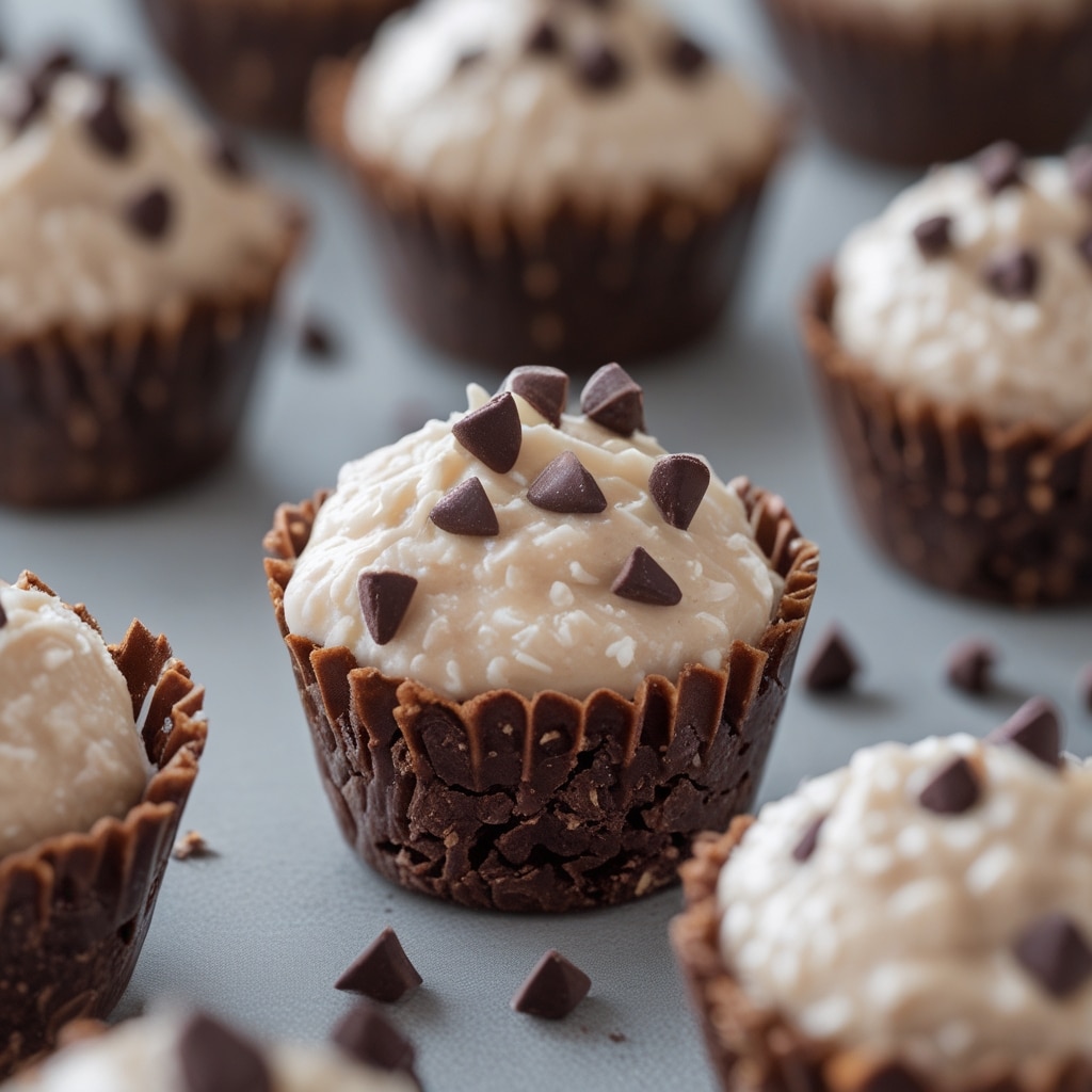 No-Bake Cottage Cheese Brownie Batter Protein Bites