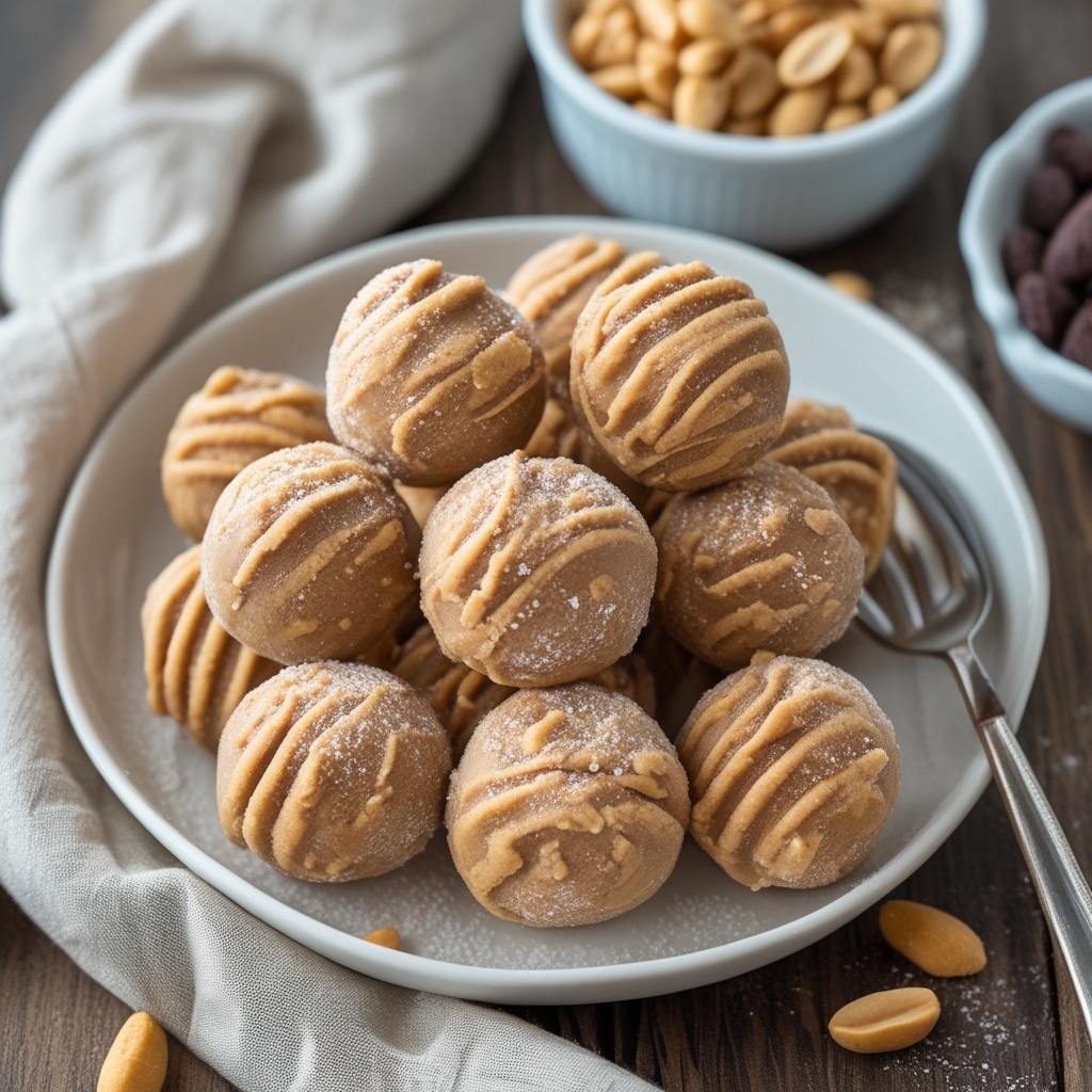 Frozen Peanut Butter Greek Yogurt Bites