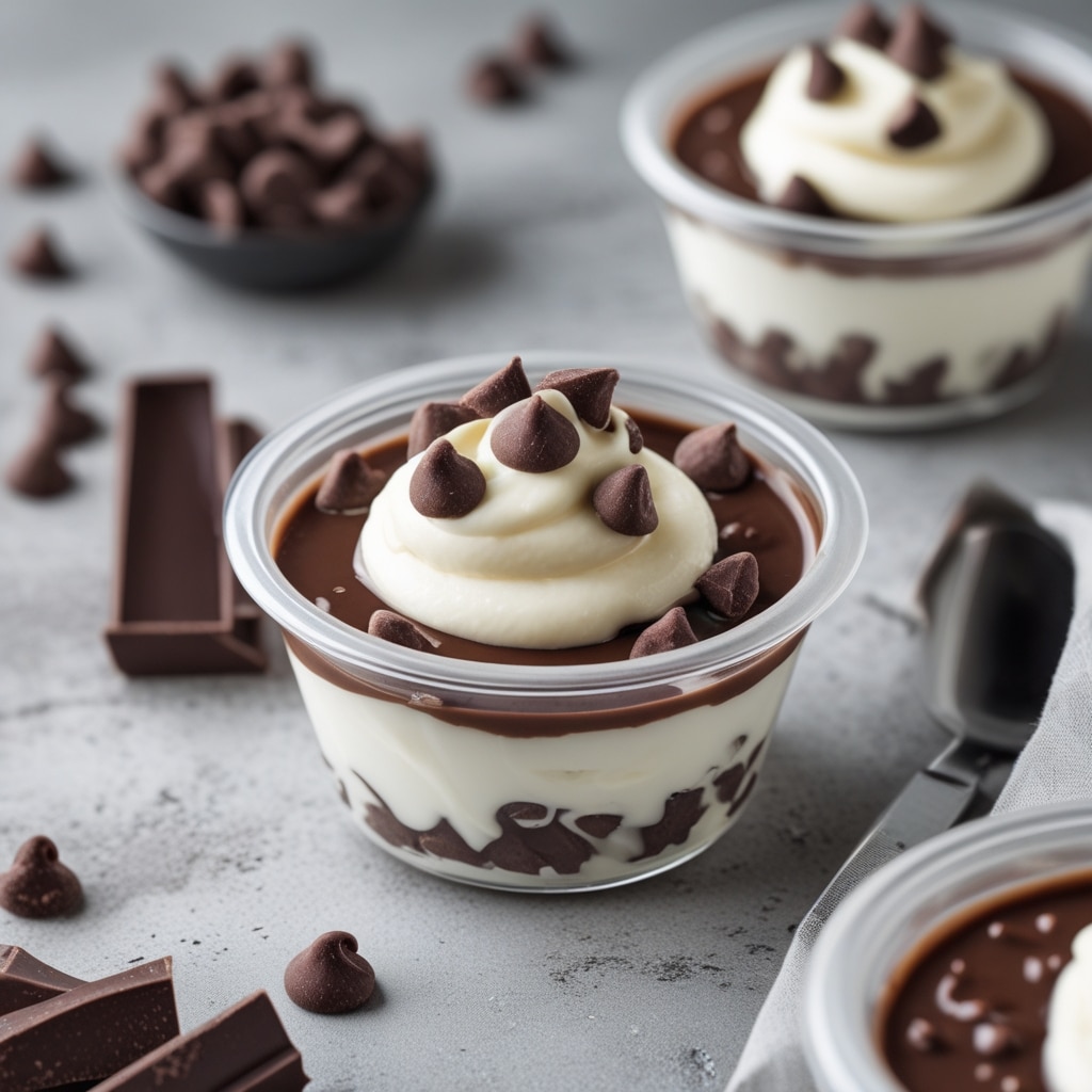 Chocolate Chip Protein Yogurt Cups