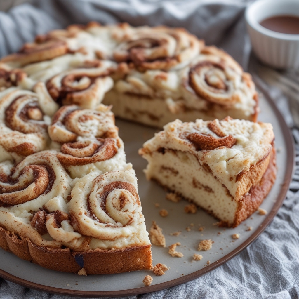 Keto Cottage Cheese Cinnamon Swirl Cloud Bread