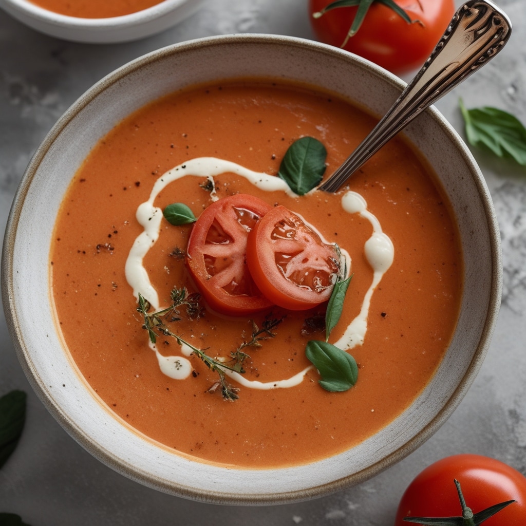 High-Protein Creamy Tomato Soup