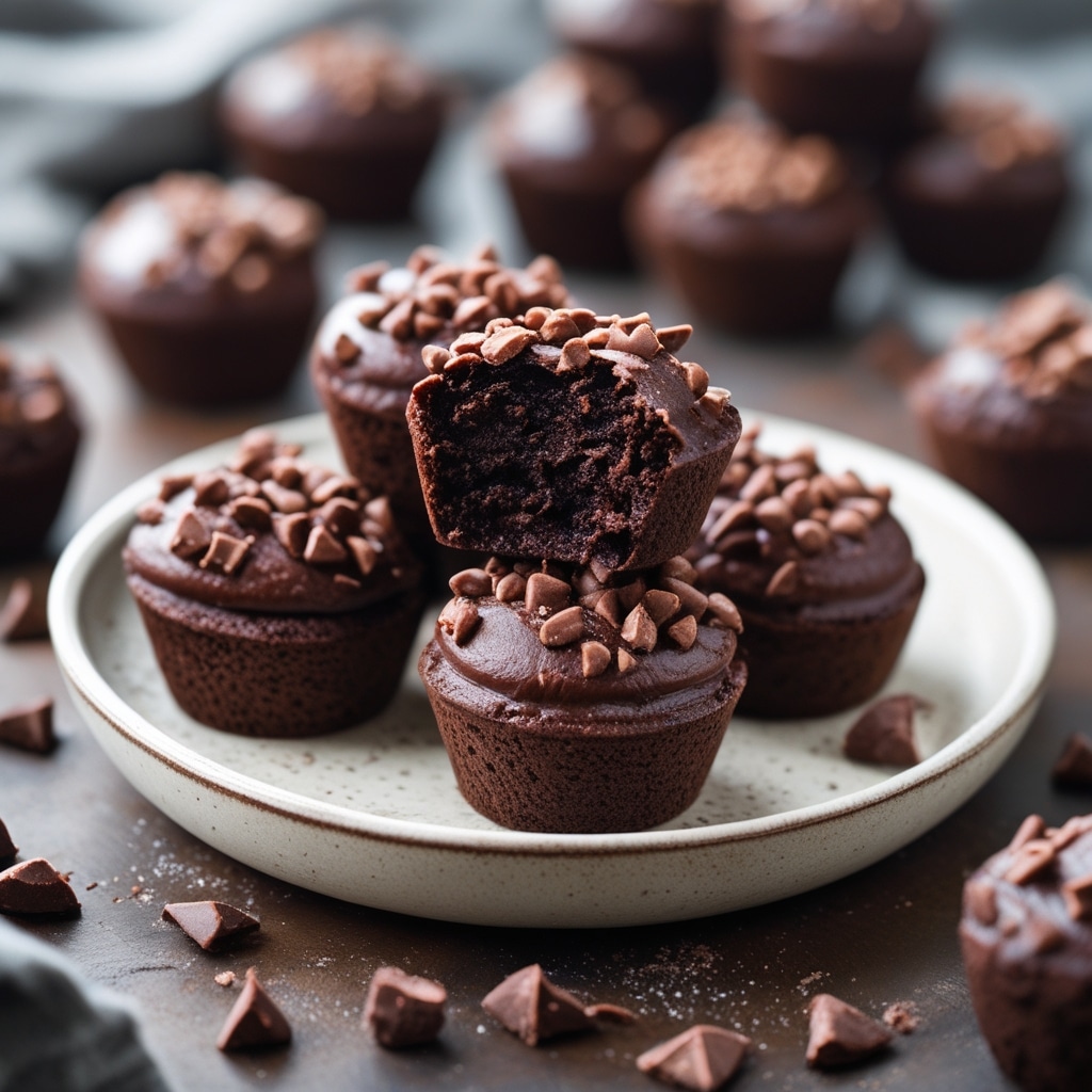 No Bake Protein Brownie Bites