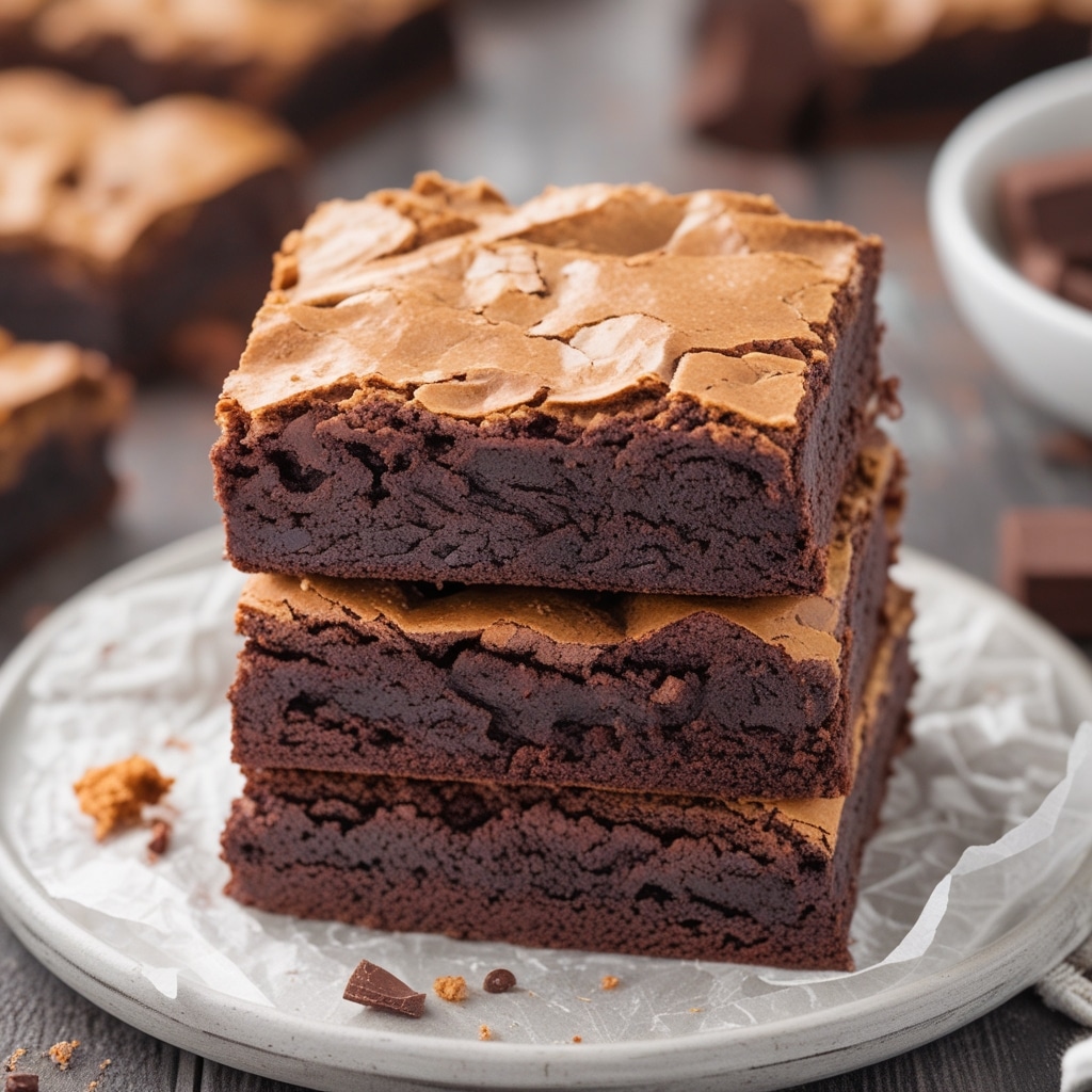 Easy Protein Brownies with Cottage Cheese – Low Sugar and Gluten-Free