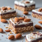 - No-Bake Almond Joy Protein Bars