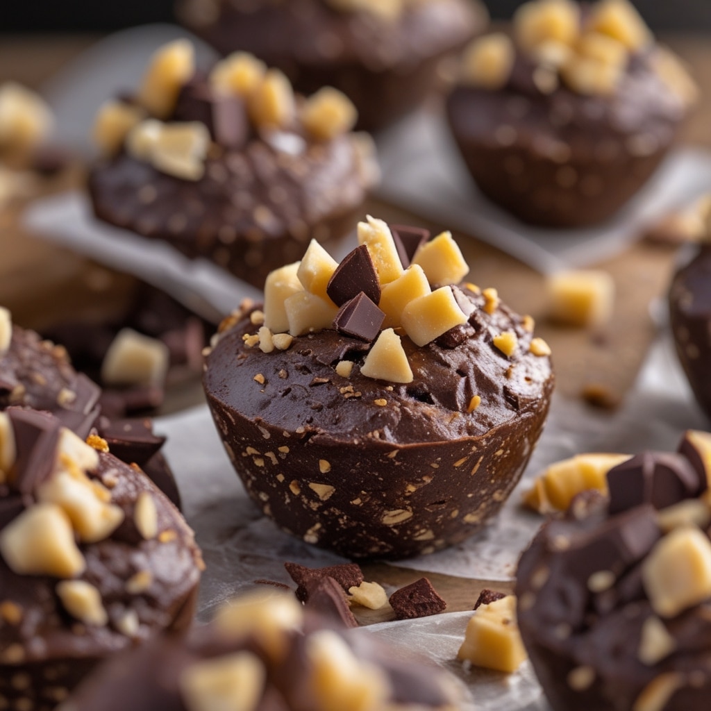 No-Bake Cottage Cheese Brownie Batter Protein Bites