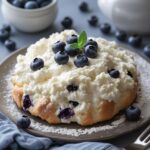 Blueberry Fluffy Cottage Cheese Cloud Bread