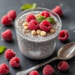 - High-Protein Raspberry Chia Pudding