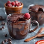 Flourless Protein Brownie Mug Cake (Keto)