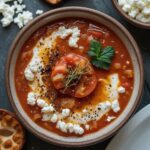 High Protein Tomato Soup with Cottage Cheese