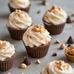 Peanut Butter Frozen Yogurt Bites (with Greek Yogurt + Chocolate)