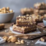 Homemade Protein Snickers Bars
