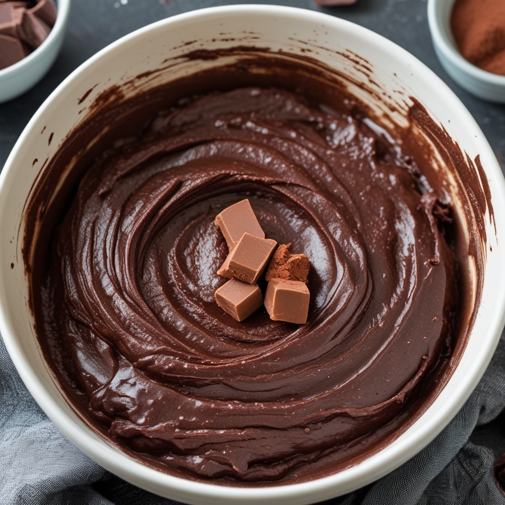 Cottage Cheese Brownie Batter (Chocolate Dessert)