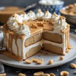 Greek Yogurt Peanut Butter Protein Cake