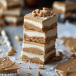 Peanut Butter Frozen Yogurt Bars