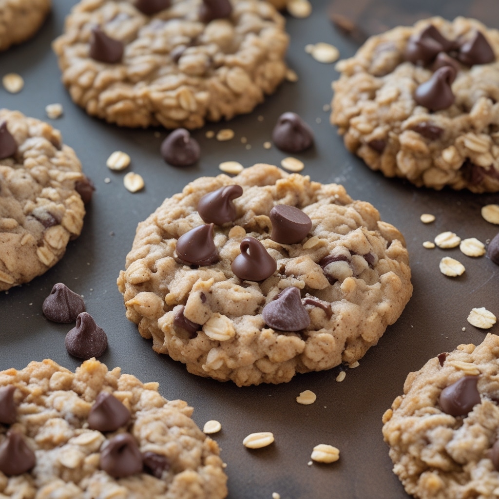 Healthy Oatmeal Chocolate Chip Greek Yogurt Cookies