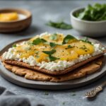 High Protein Cottage Cheese Flat bread