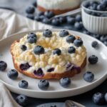 Cottage Cheese Blueberry Cloud Bread