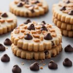 Sweet Chocolate Chip and Toffee Shortbread Cookies