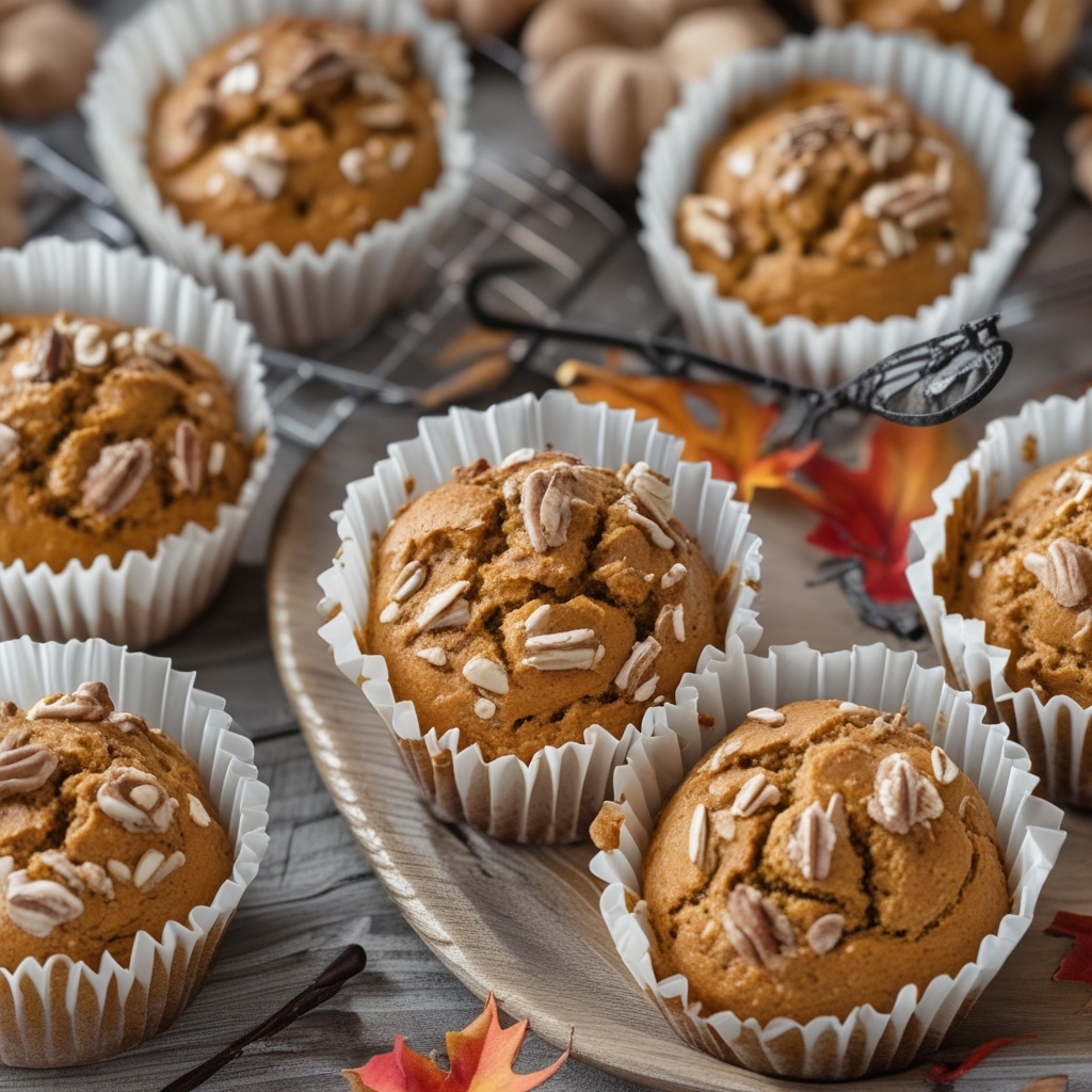 Healthy Pumpkin Spice Cottage Cheese Muffins for Fall Enjoyment