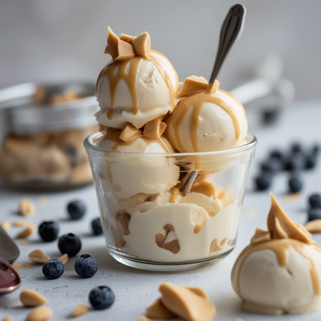 Peanut Butter Frozen Yogurt Bites