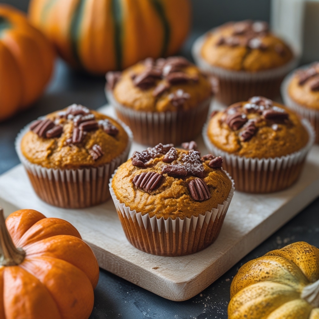 Healthy Pumpkin Muffins