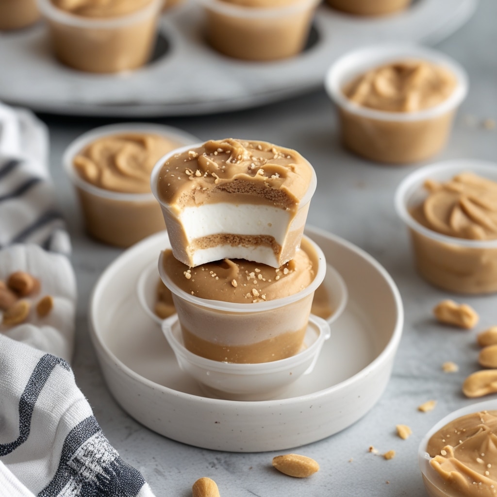 Frozen Peanut Butter Greek Yogurt Bites
