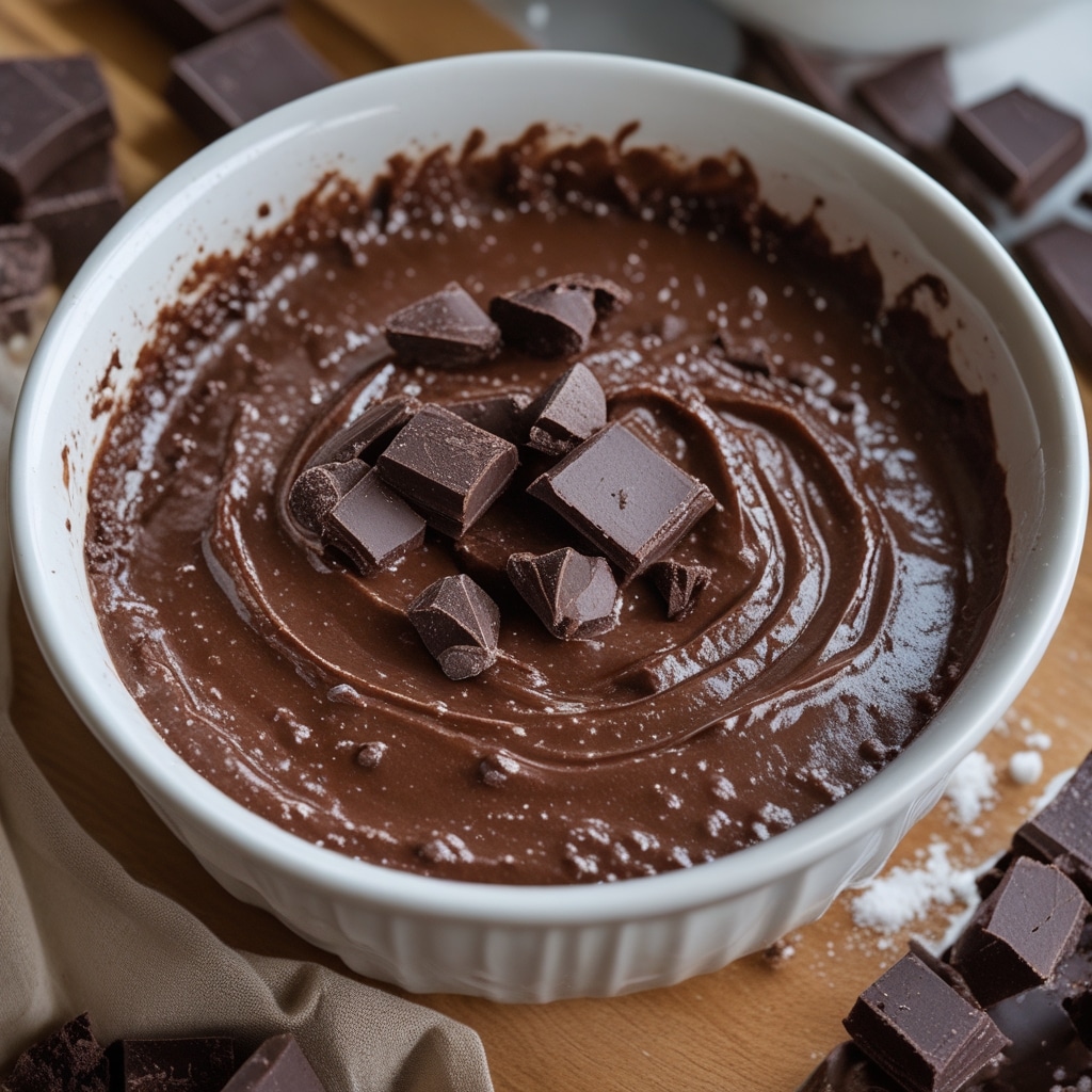 Cottage Cheese Brownie Batter (Chocolate Dessert)