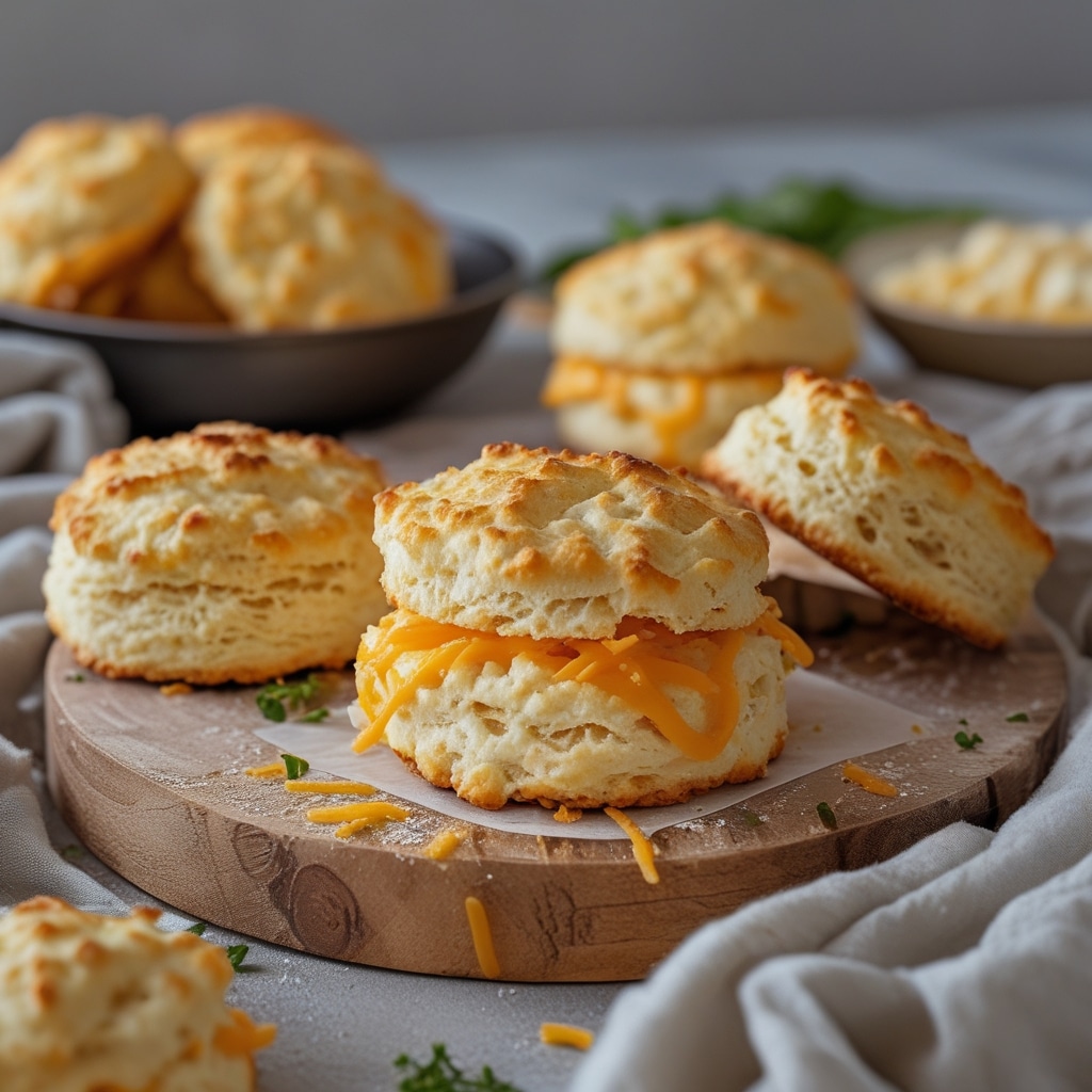 Keto Air Fryer Cheddar Cottage Cheese Biscuits