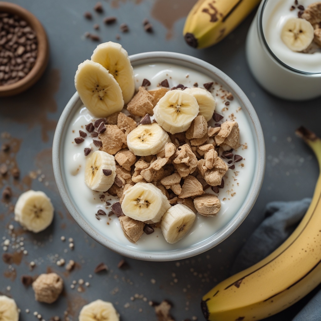 Protein Banana Yogurt Clusters