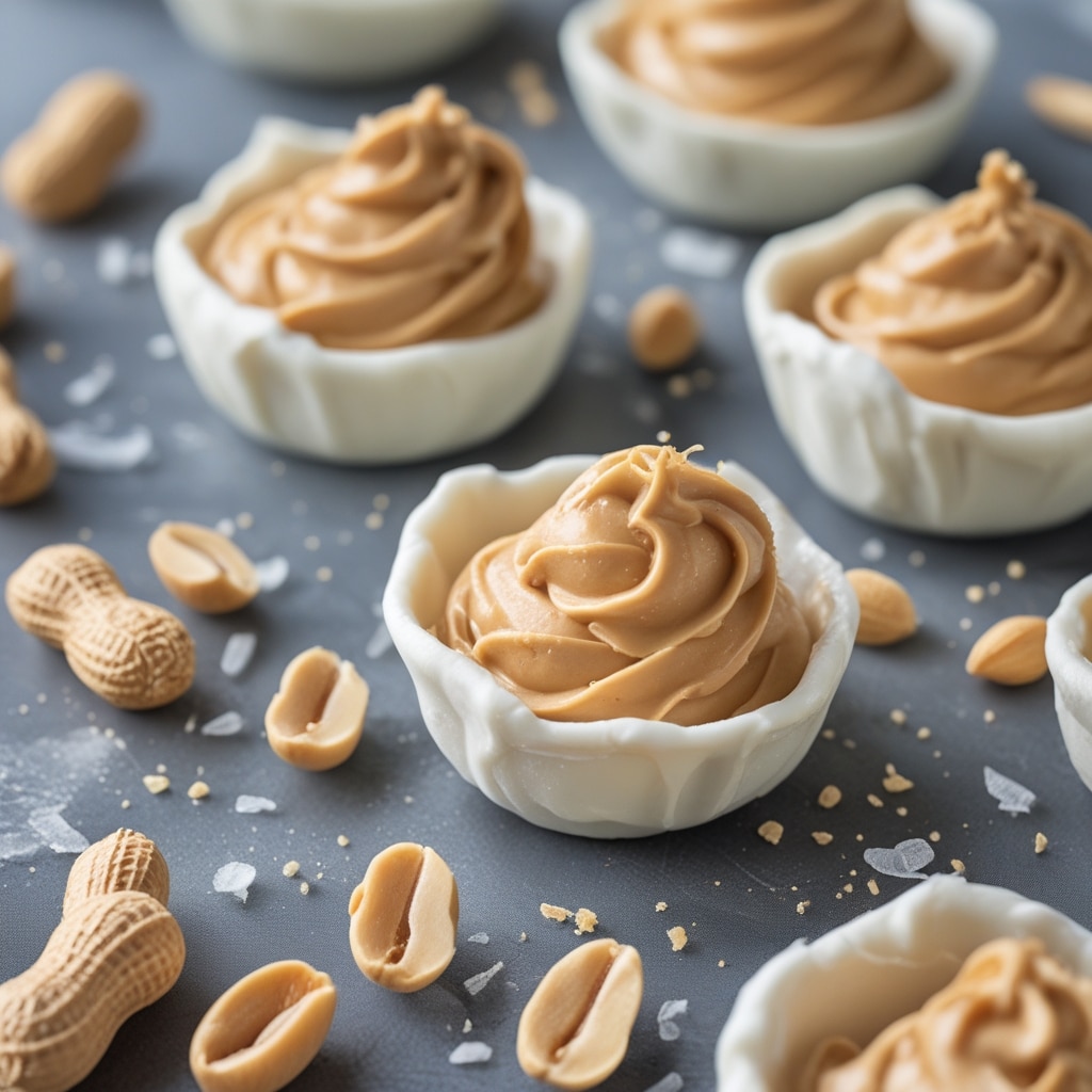 Frozen Peanut Butter Greek Yogurt Bites