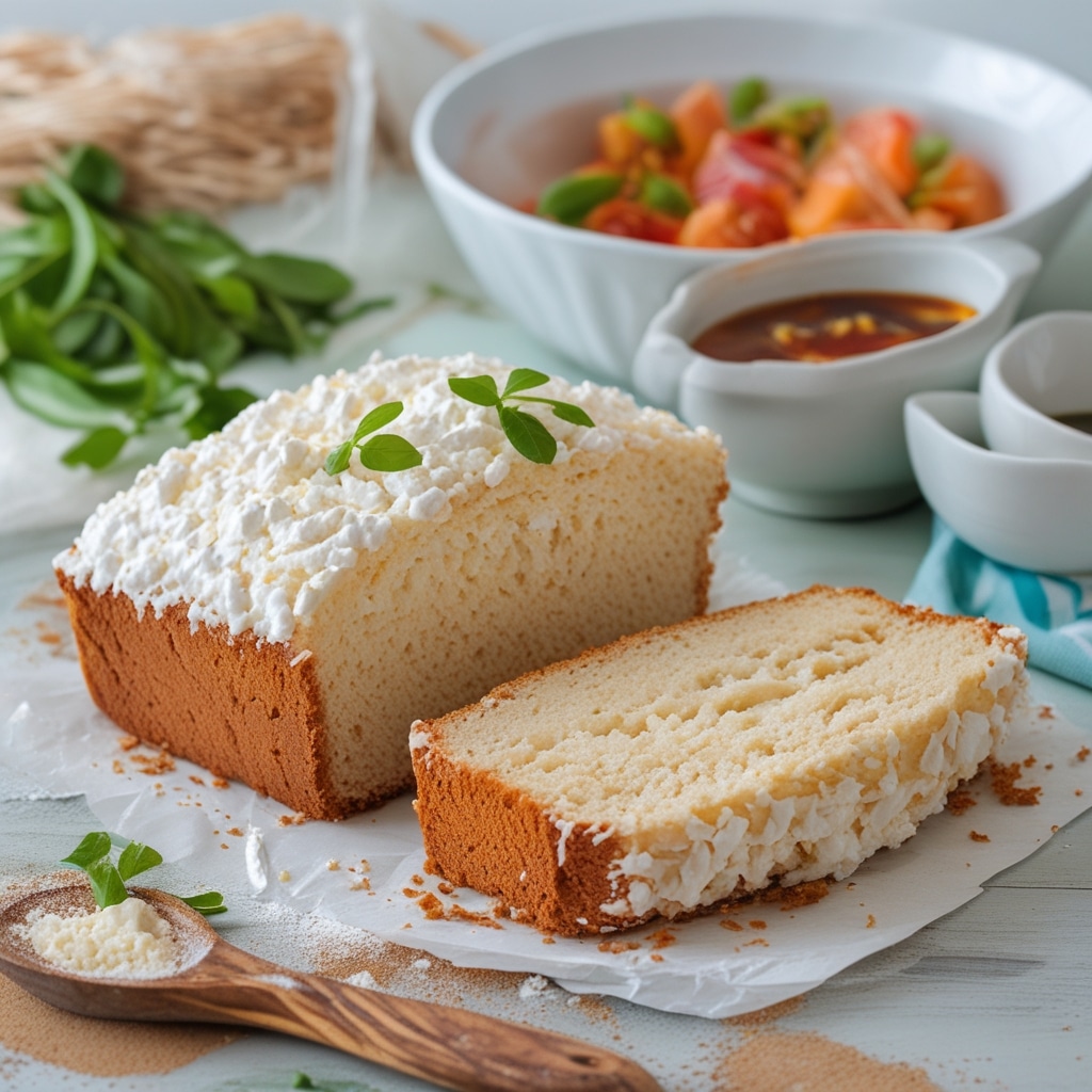2 Ingredient Cottage Cheese Bread