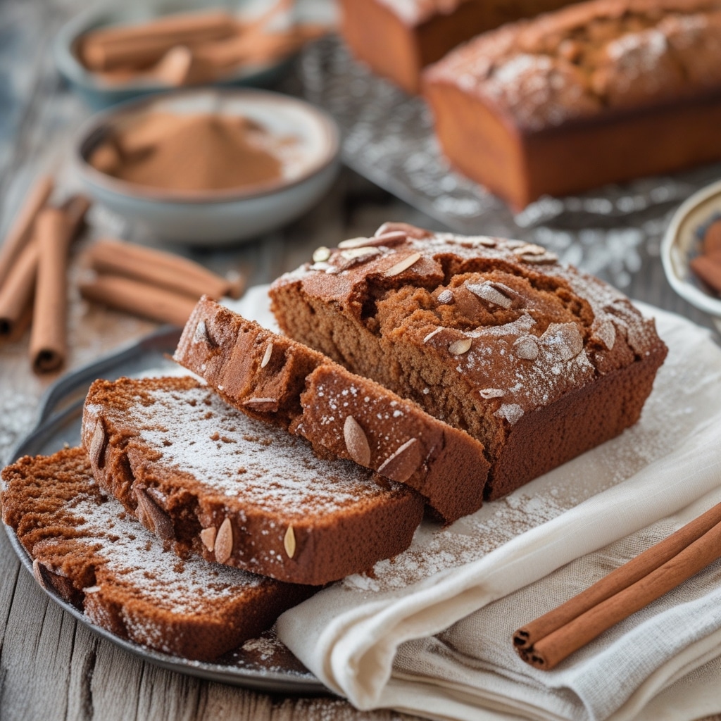 Almond Flour Cinnamon Bread