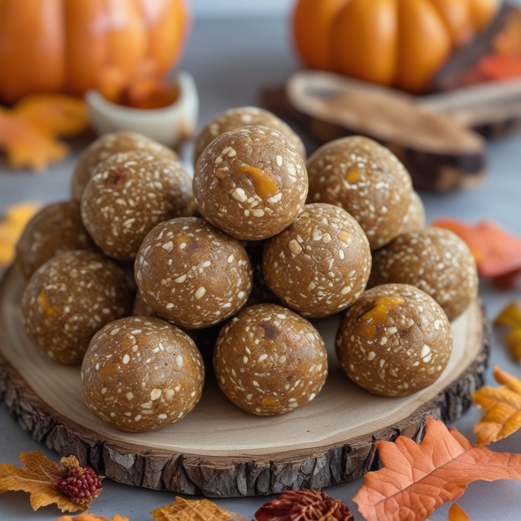 Arbonne Pumpkin Protein Balls With Autumn Flavor