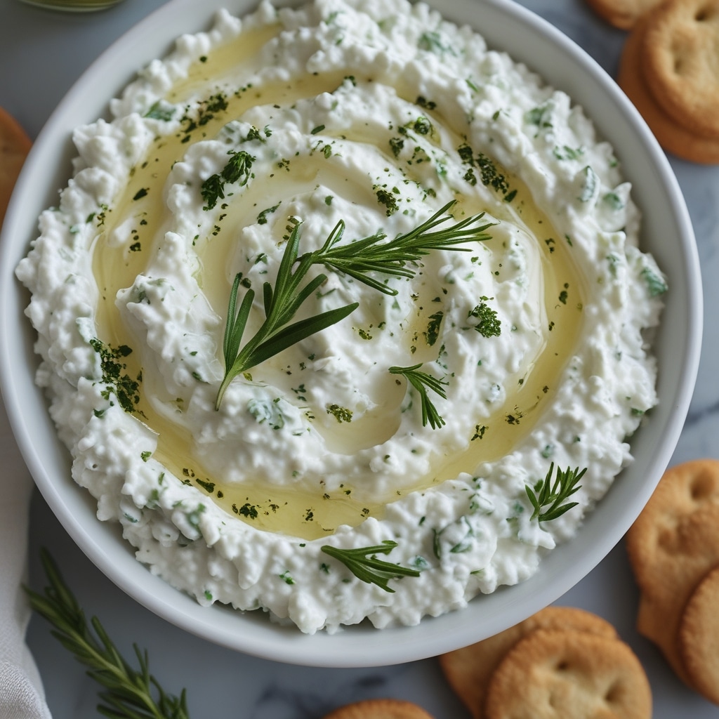 Savory Herb Cottage Cheese Dip