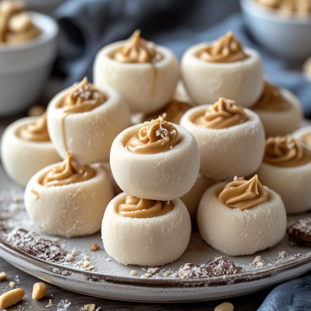 Frozen Peanut Butter Greek Yogurt Bites Recipe